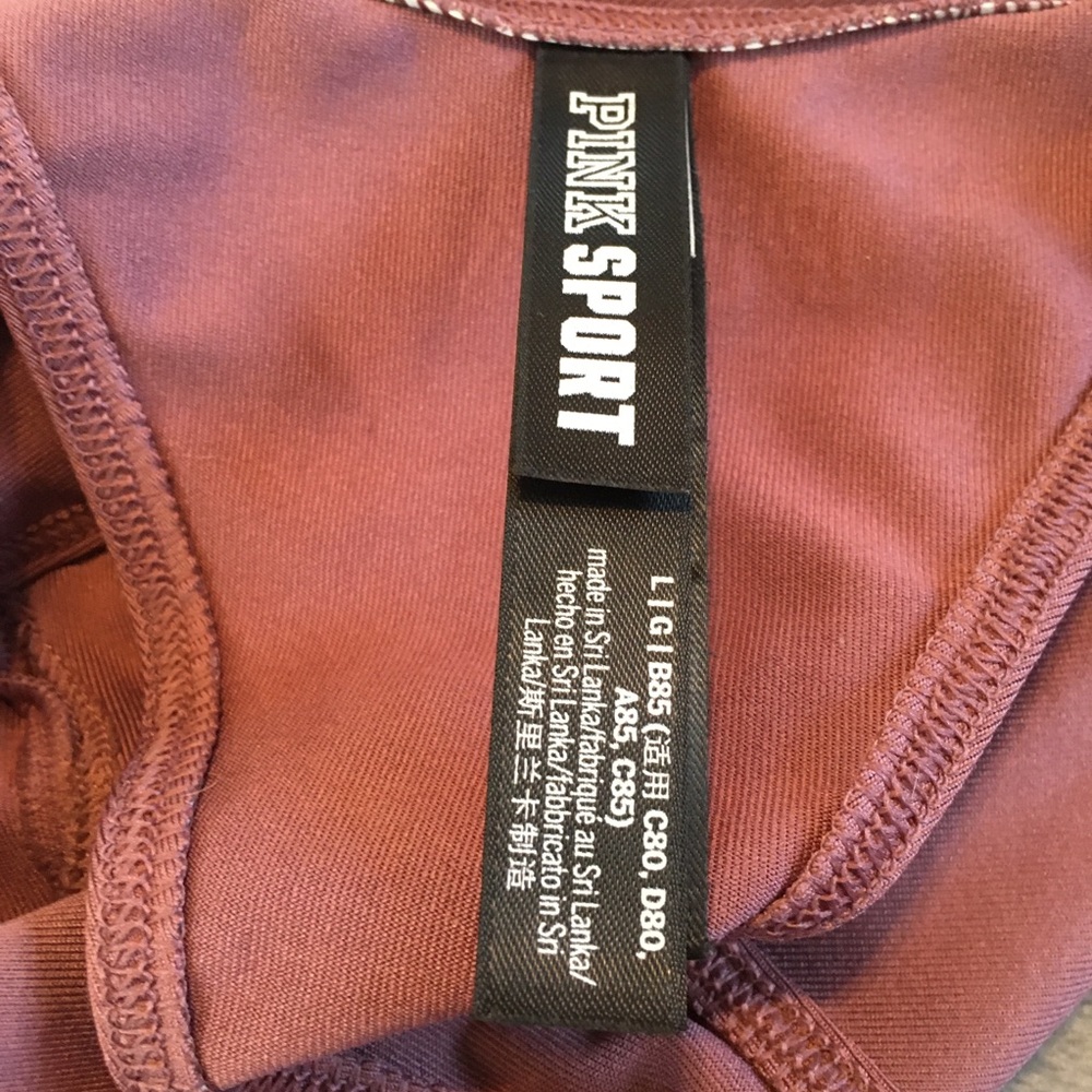 Victoria’s Secret PINK Ultimate Mauve Sports Bra L - Picture 7 of 8